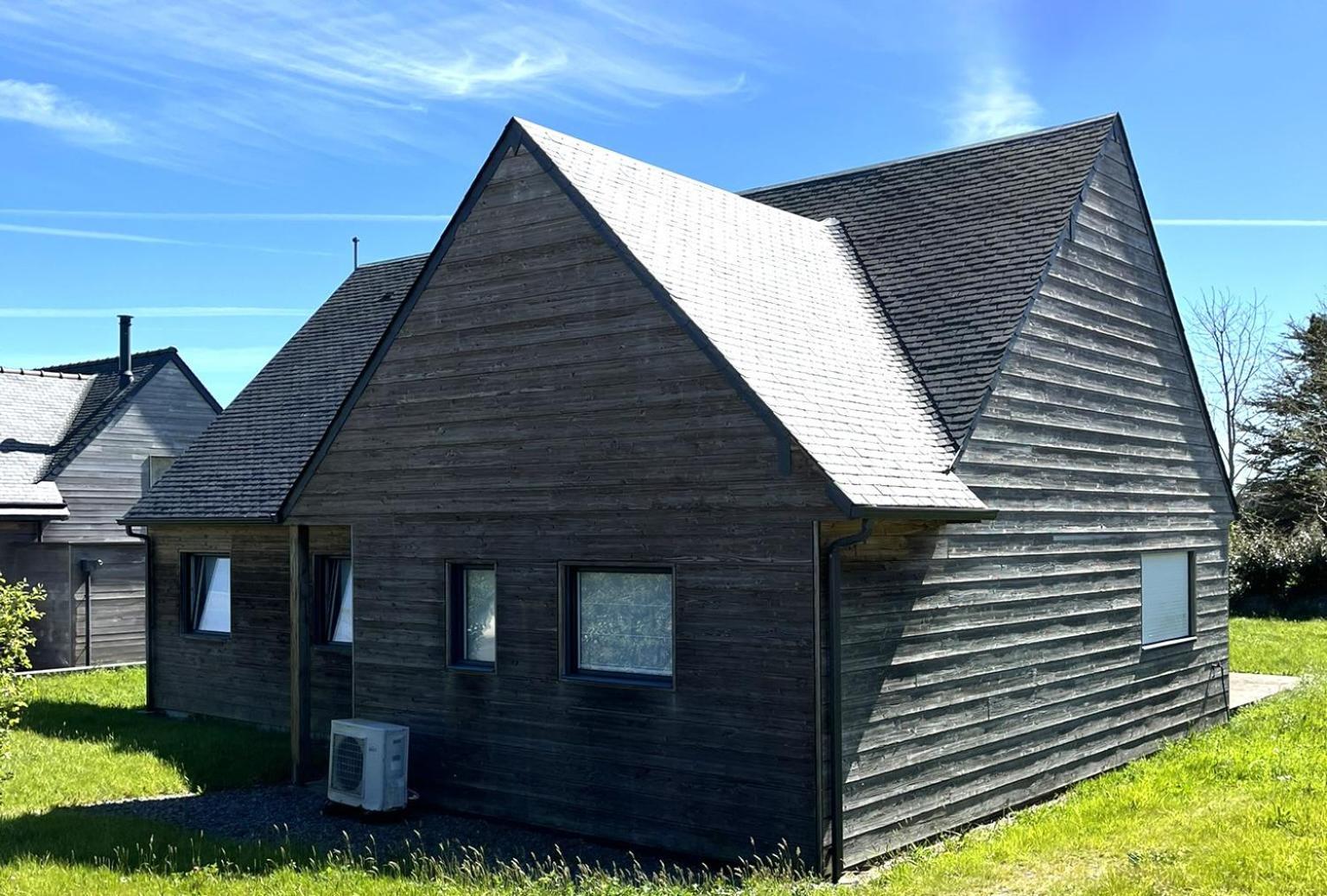 Belle Maison En Bois Perros - La Lande 외부 사진